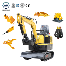 Hot Sale HW10 Micro Excavator HW10 Mini Excavator HW10 Excavator With Various Attachments